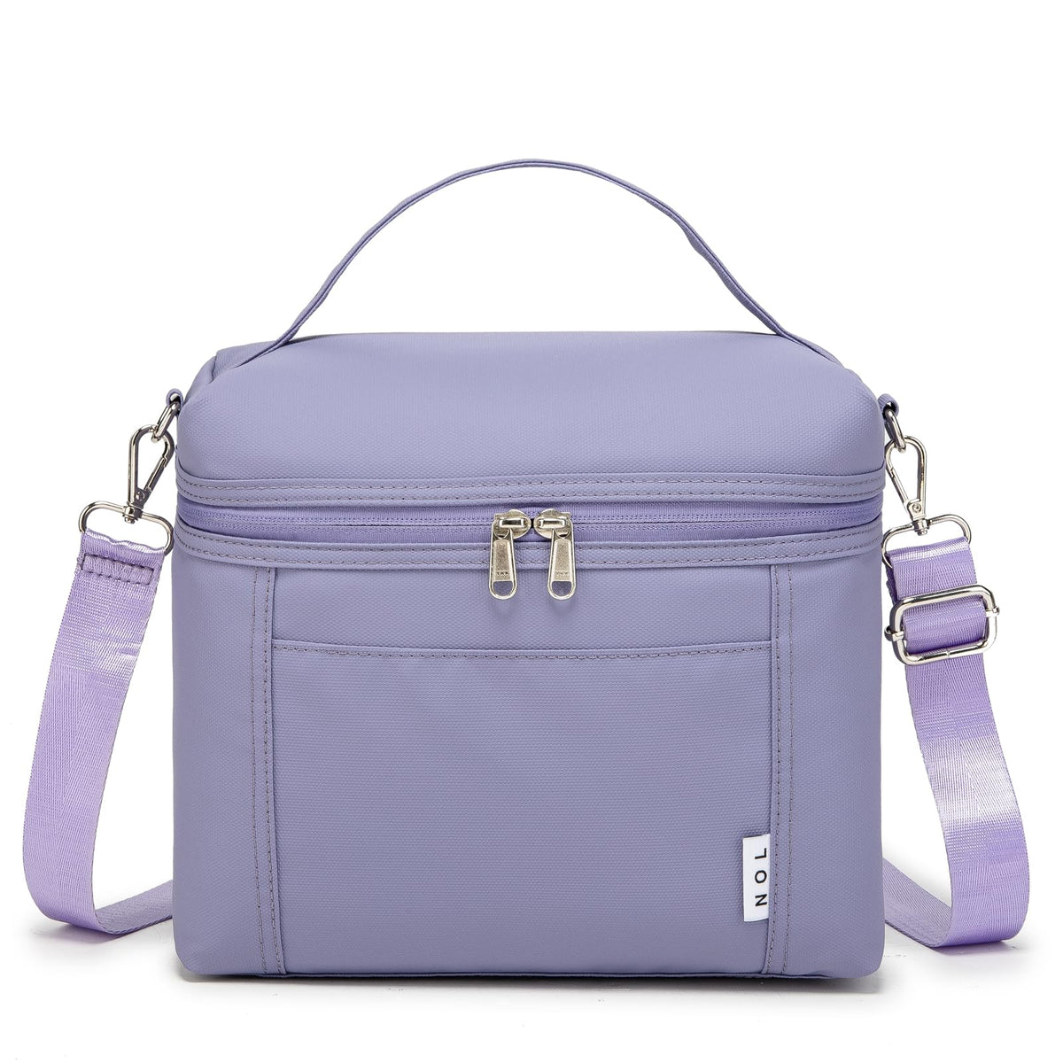 NOL bolsa de almuerzo aislada en nylon impermeable, ideal para mantener la comida fresca durante el día