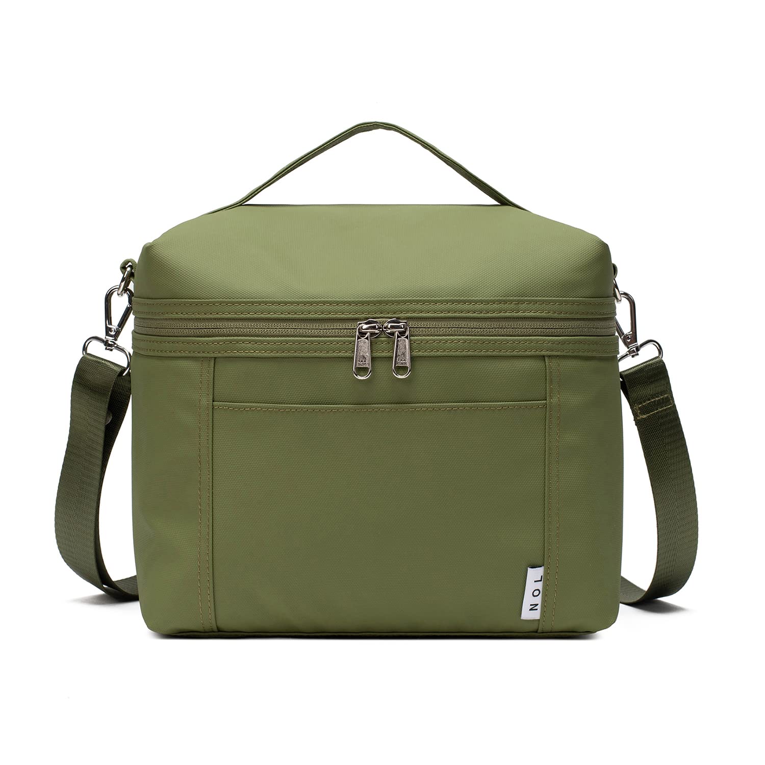 NOL bolsa de almuerzo para mujer, frente, ligera y resistente para el trabajo.