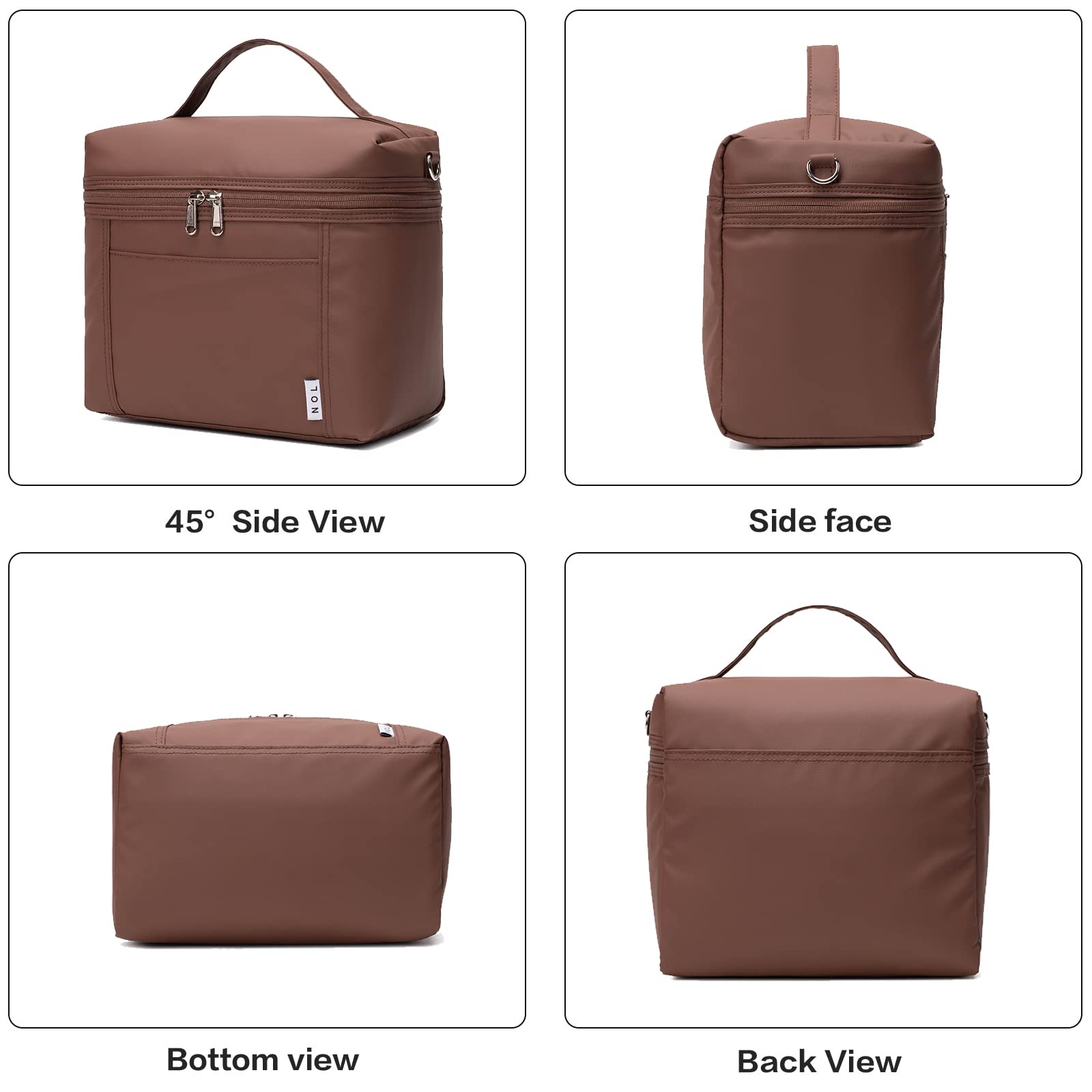 NOL Exterior de nylon impermeable, ligero y resistente.