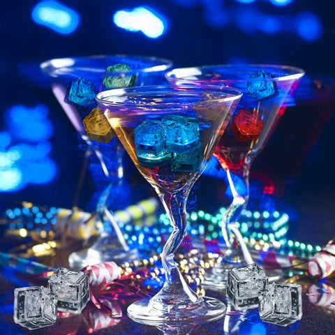 Nonley cubos LED activados por agua iluminan al servir bebidas
