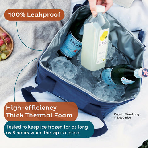 Nook Theory bolsa con cierre aislada para mantener frescos los alimentos