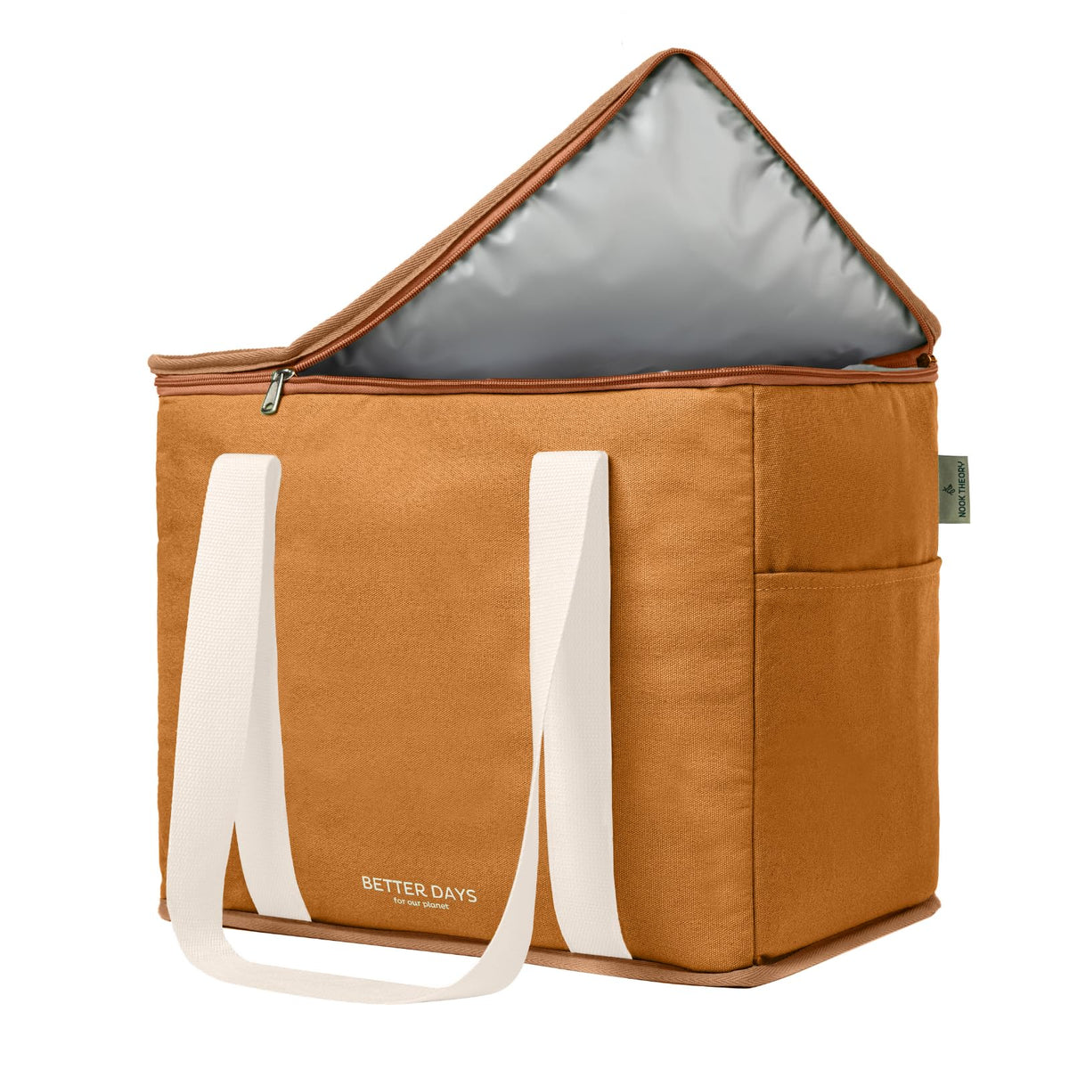 Nook Theory bolsa reutilizable aislada grande para compras diarias
