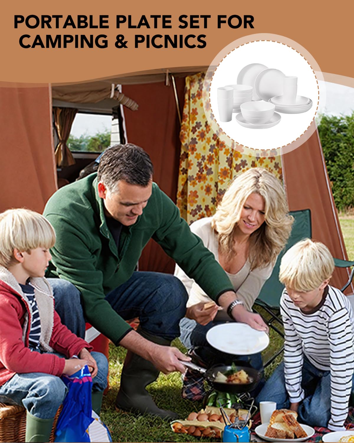 NoorooCare cubiertos de acero inoxidable, tenedores y cucharas duraderos para comidas rápidas.