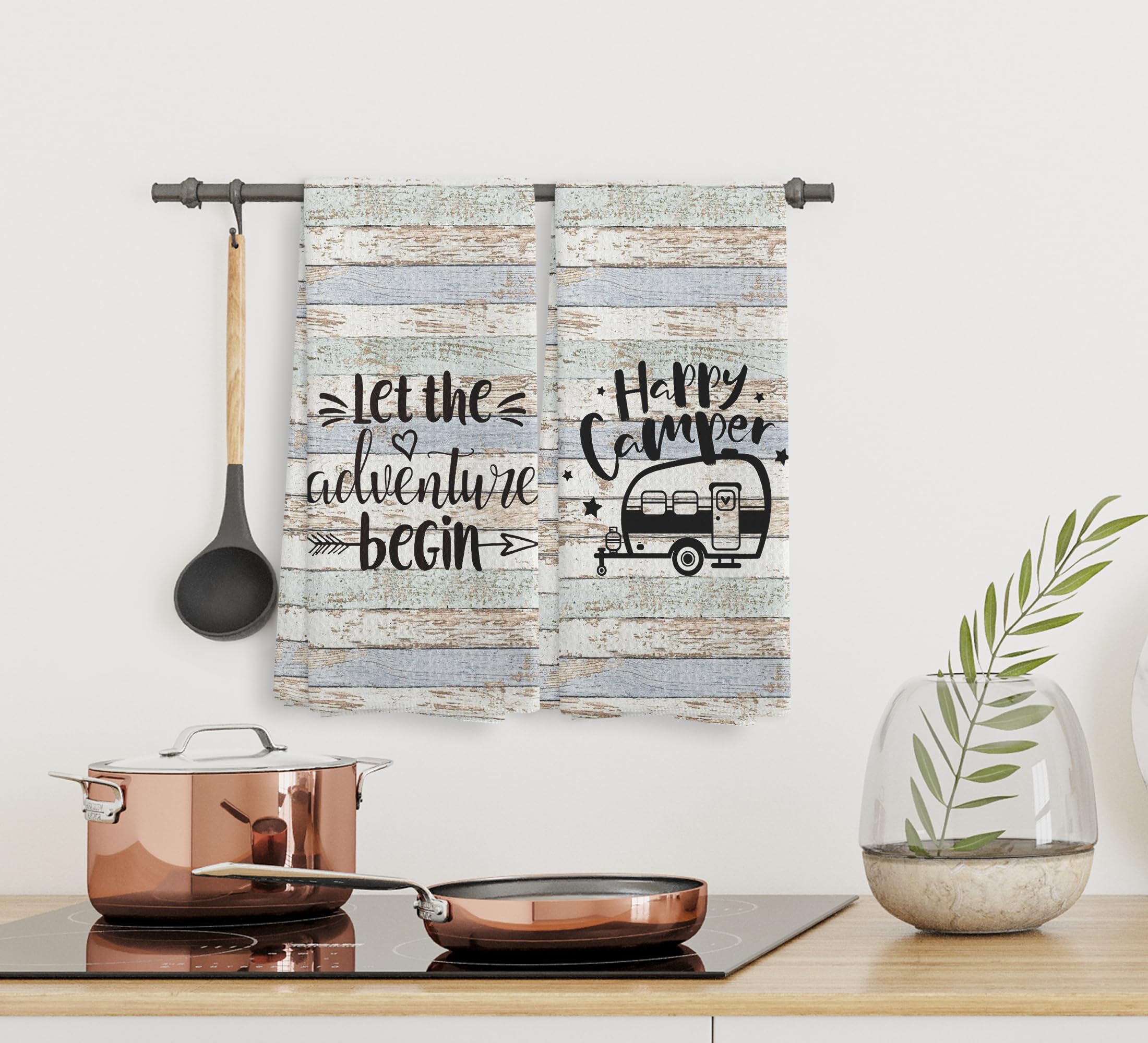 NOQL Camper: toallas para bano y cocina con tacto suave