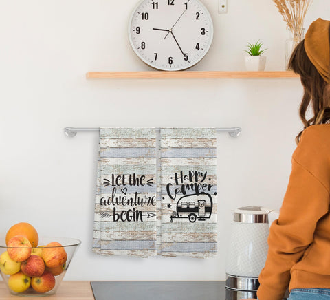 NOQL Camper: toallas multifuncionales para camping útiles en cocina y baño