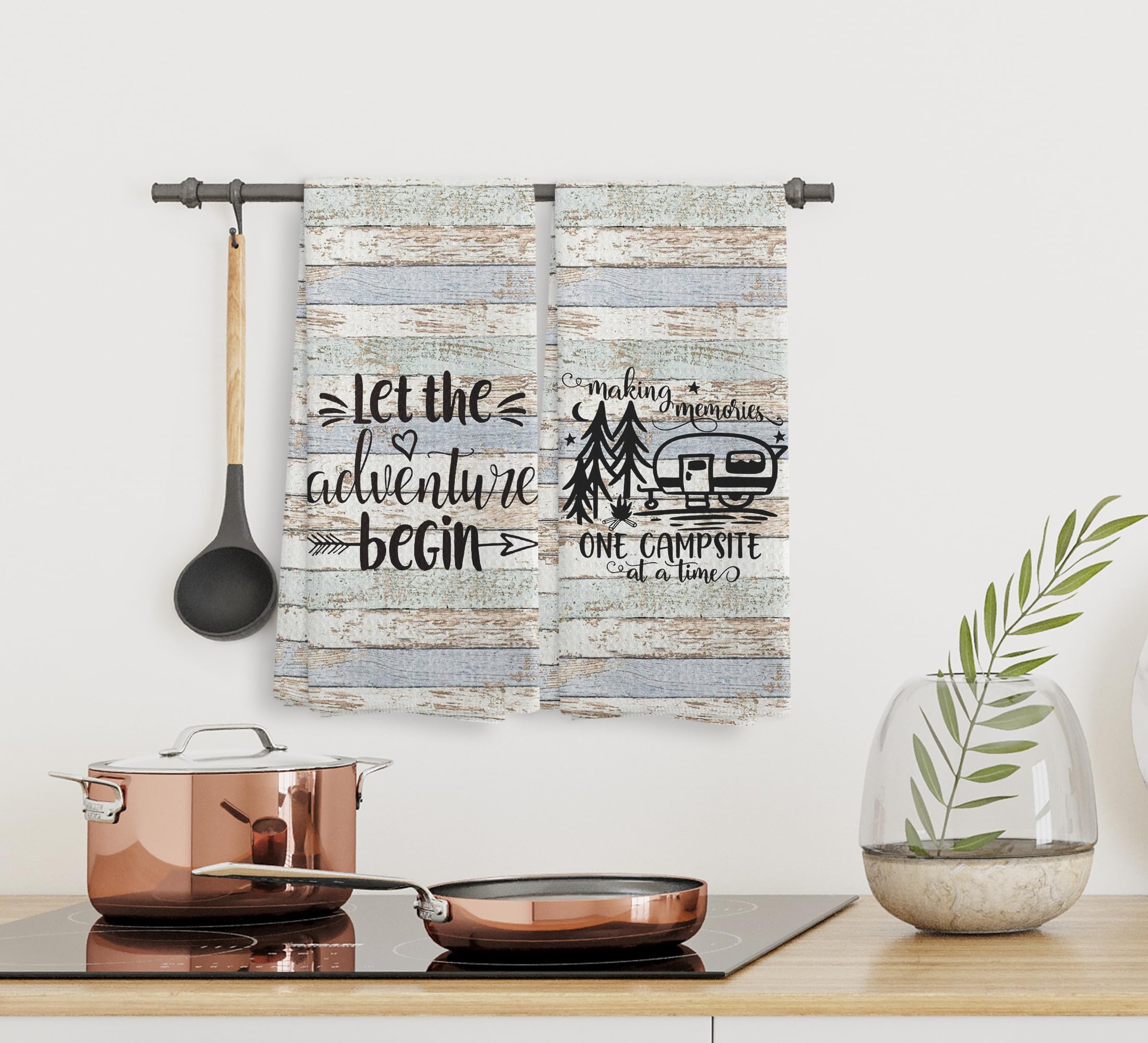 NOQL Camping: toallas para baño y cocina en un solo set