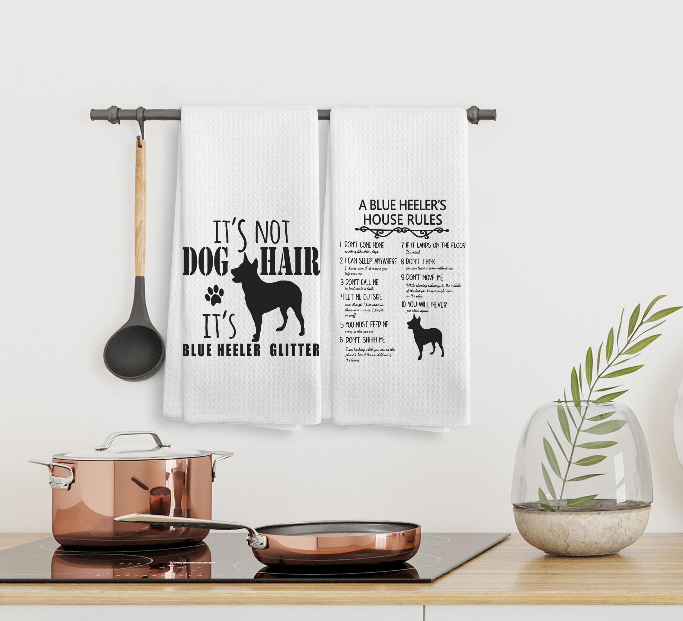 NOQL diseño de perro azul australiano que añade estilo práctico al hogar.
