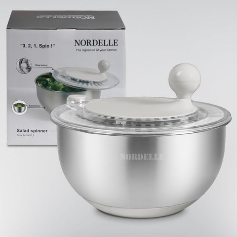 NORDELLE diseño crema blanco elegante que encaja en cocinas modernas y premium.
