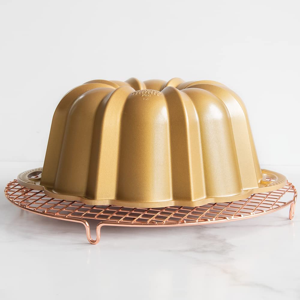 Diseño robusto de la rejilla Nordic Ware para entretener