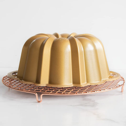 Diseño robusto de la rejilla Nordic Ware para entretener
