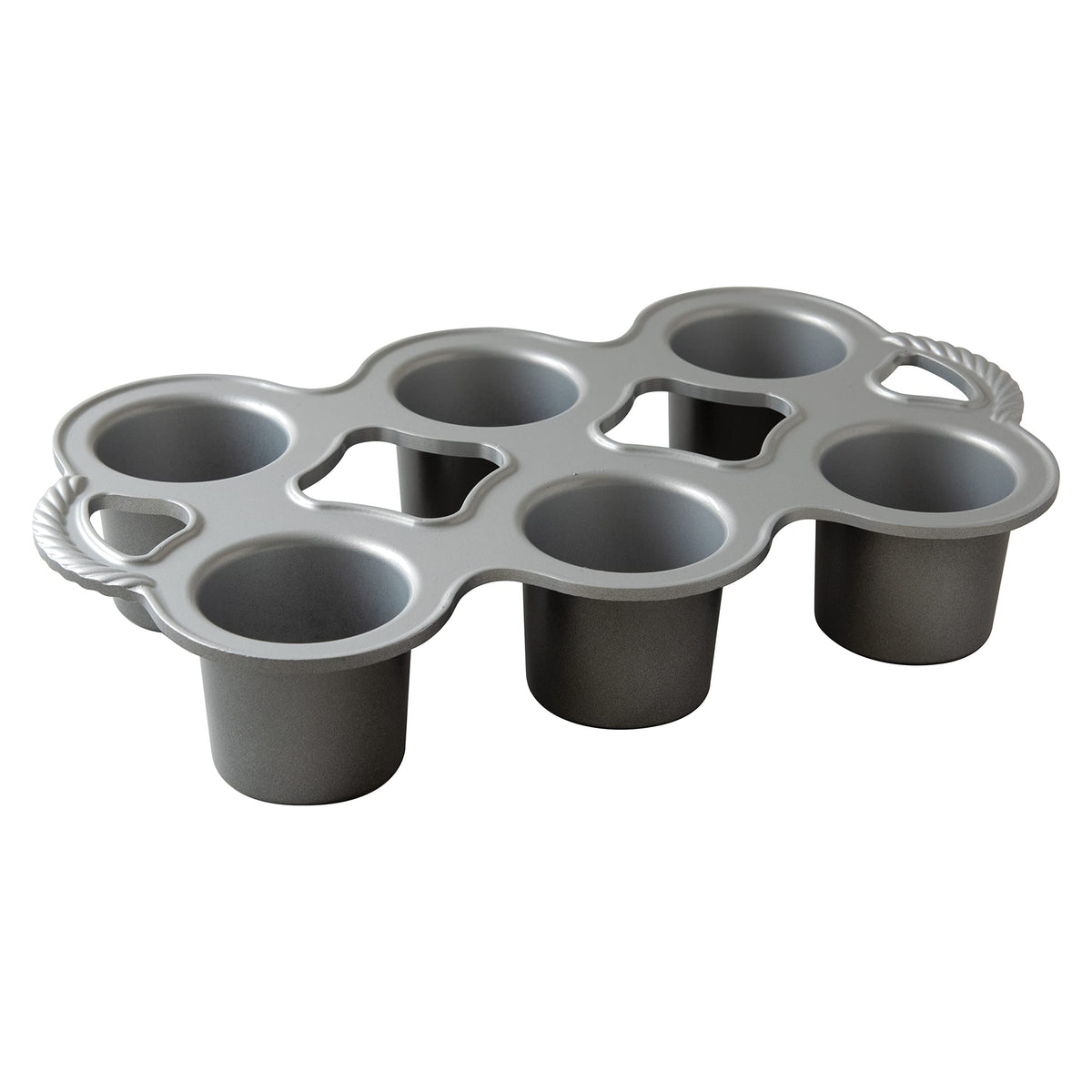 Nordic Ware Grand Popover Pan con recubrimiento para dorado uniforme.