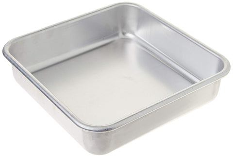 Nordic Ware Naturals, molde cuadrado 8x8, superficie para hornear uniforme