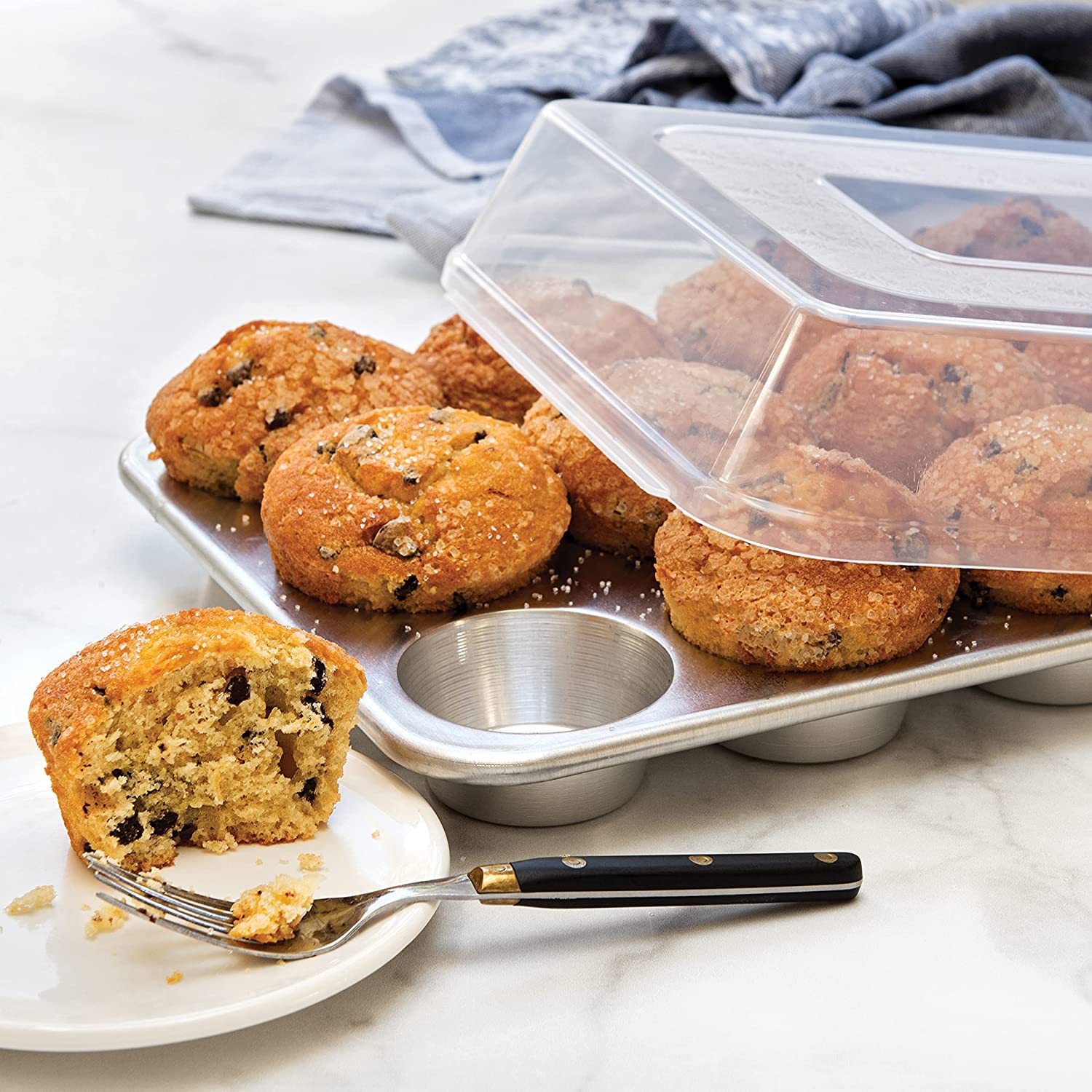 Ideal para cupcakes glaseados con Nordic Ware Naturals