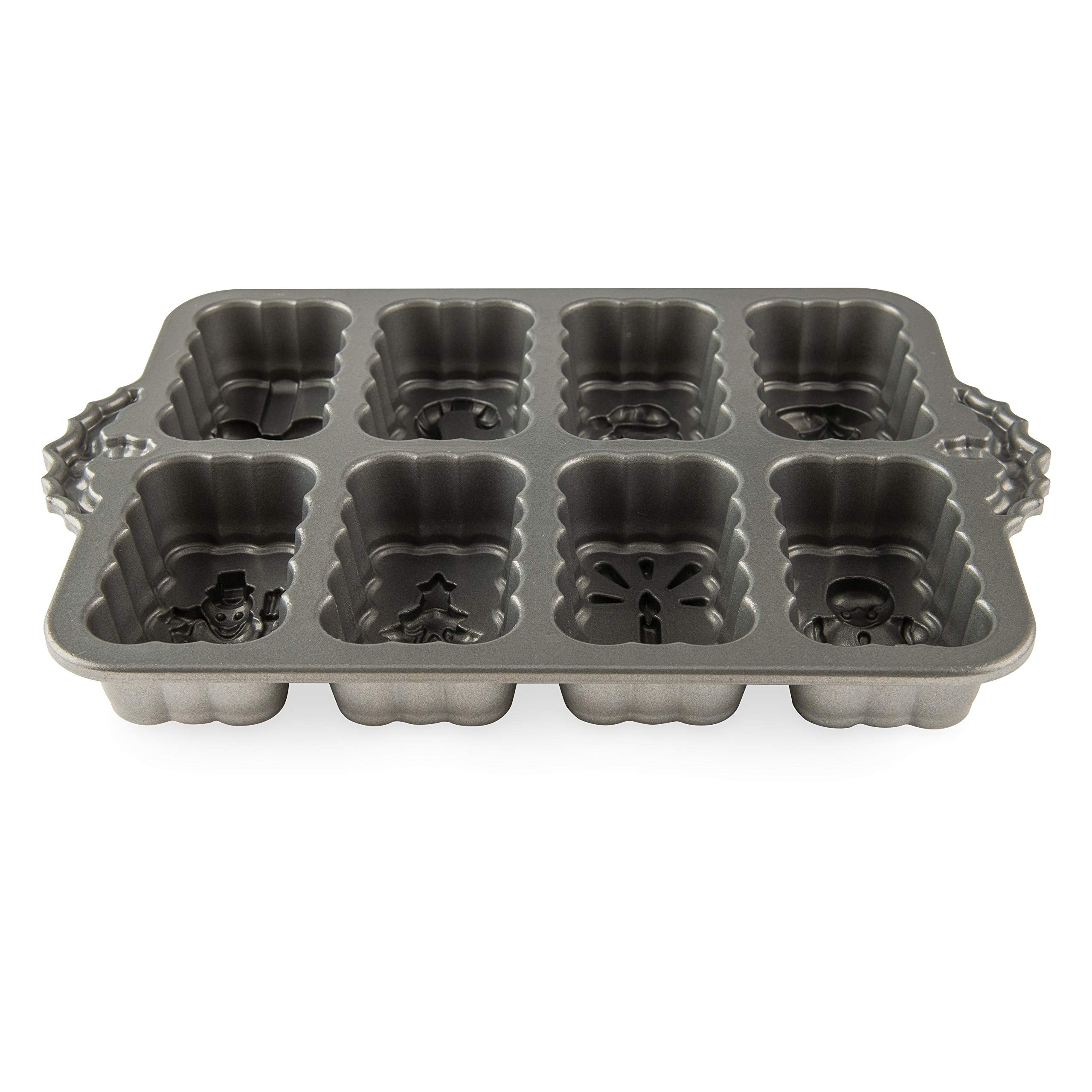 Nordic Ware muñeco de jengibre, detalle festivo para postres familiares.