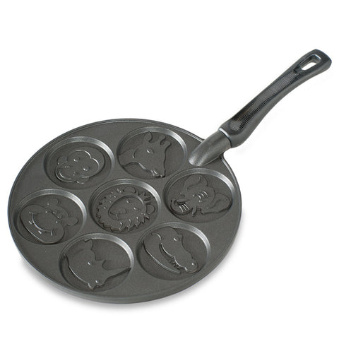 Nordic Ware Zoo Friends mono: desayuno creativo con panqueques de formas divertidas.