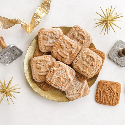 Nordic Ware impresión detallada, realza galletas con relieves 3D.