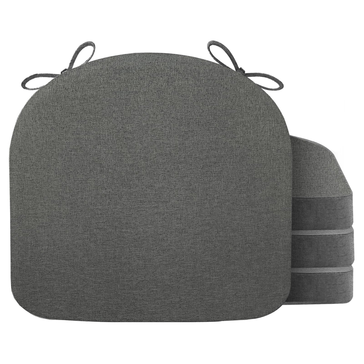 Nordjager cojines silla comedor set 4: mayor comodidad para largas comidas en casa.