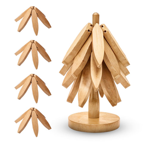 Soporte para ollas de madera de Nordora para base estable