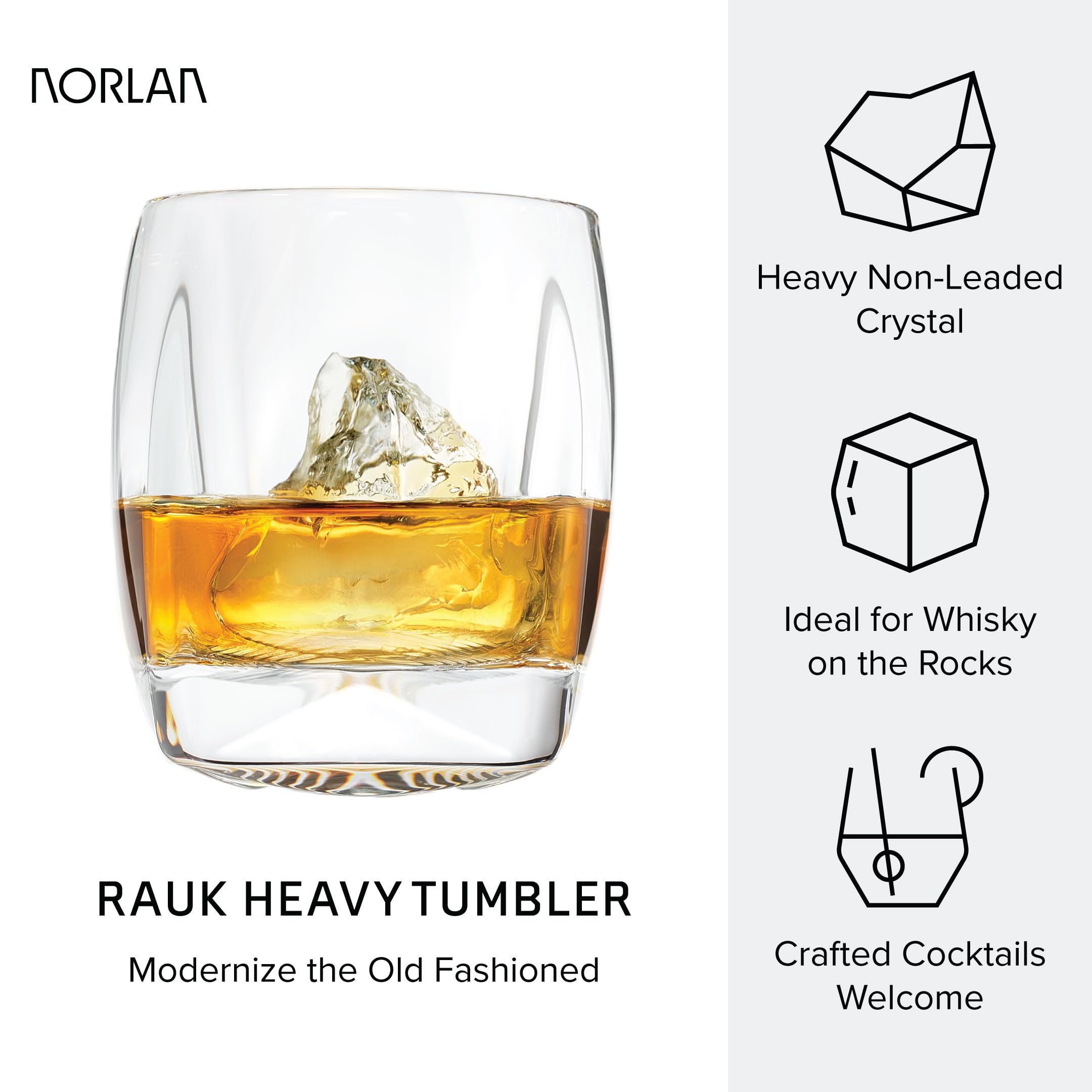 Norlan Rauk presentación premium, ideal como regalo de whisky.