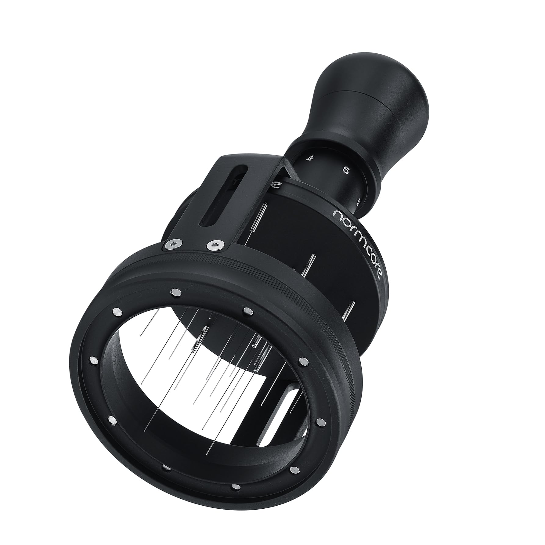 Normcore base magnética 58mm, soporte práctico en superficies metálicas.