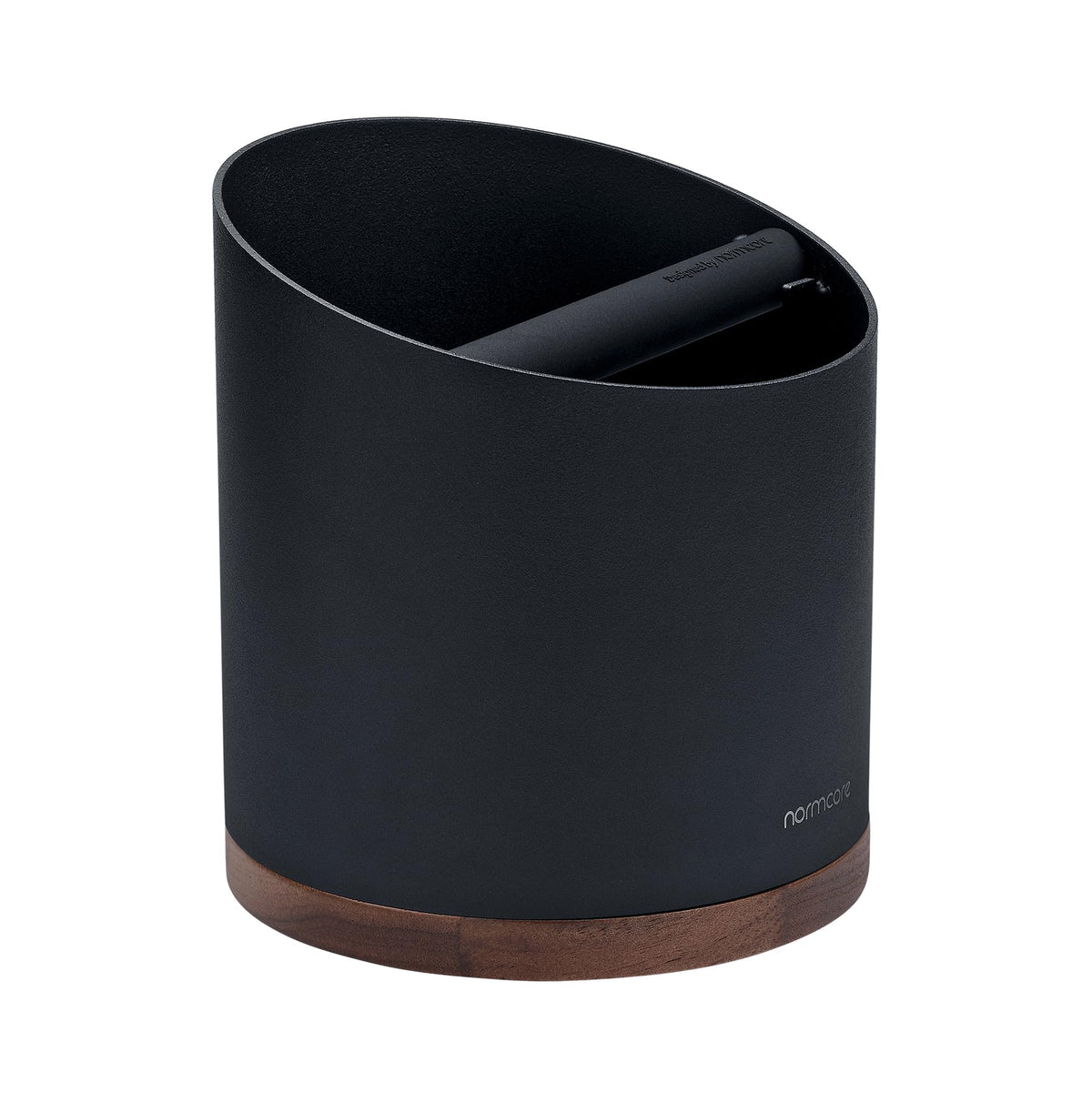 Normcore caja para café expreso con base nogal, estable y duradera