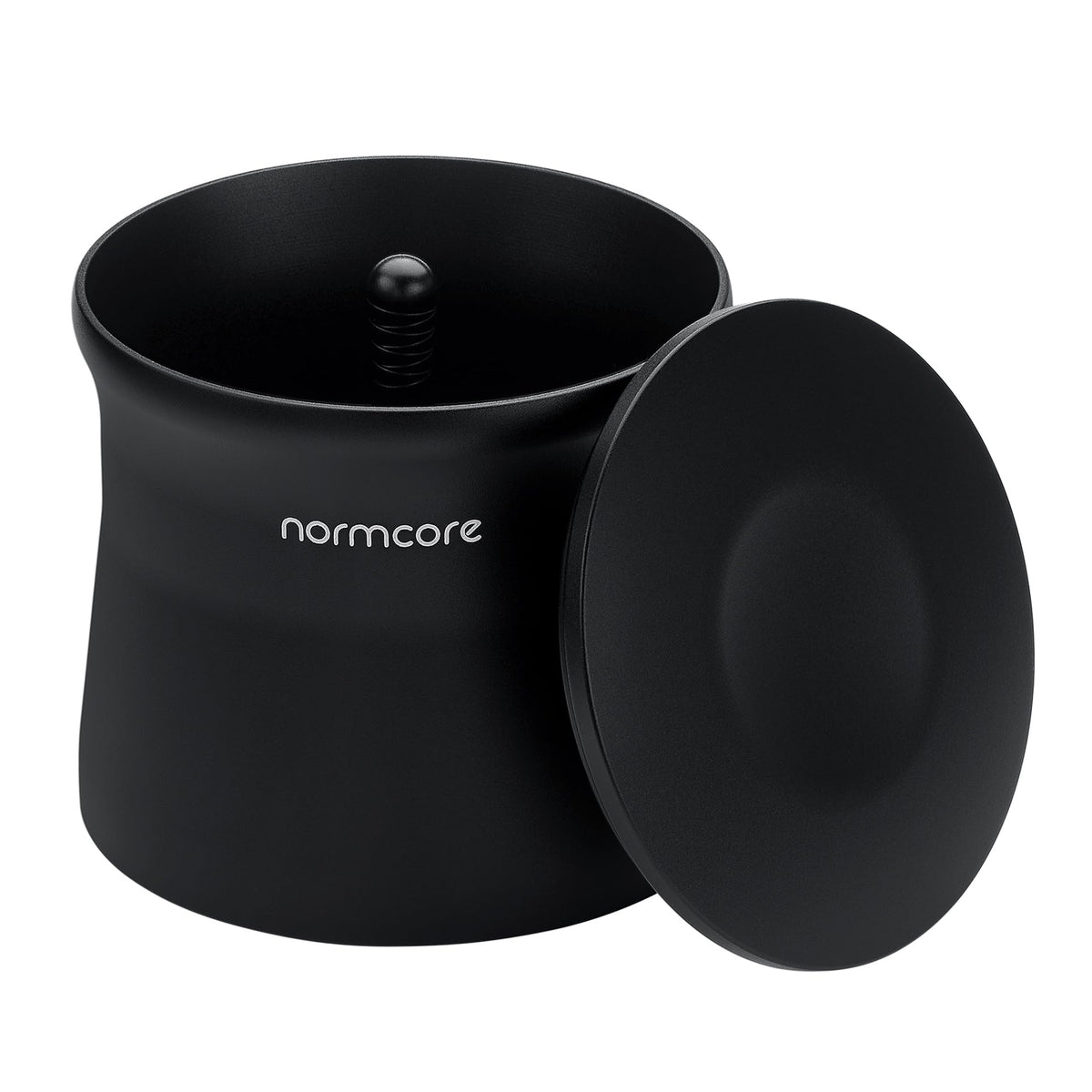 Normcore copa de dosificación magnética de 58mm, dispersa grumos para una extracción más uniforme.