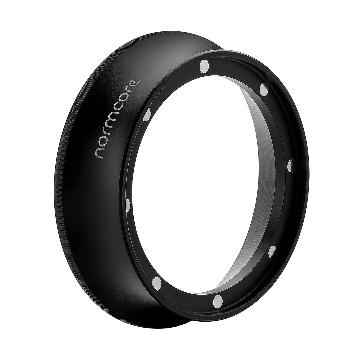 Normcore embudo de dosificación magnético 51mm: evita derrames al dosar café.