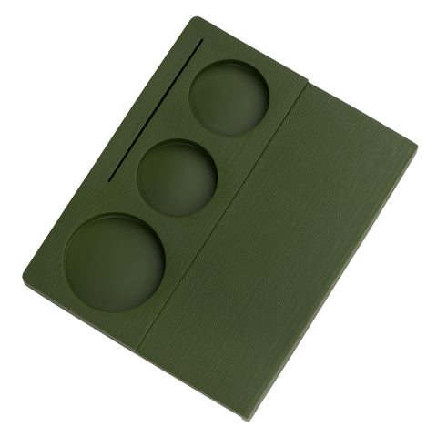 Normcore Esquina V3, diseño envolvente, mantiene el portafiltro estable para un tamping uniforme.