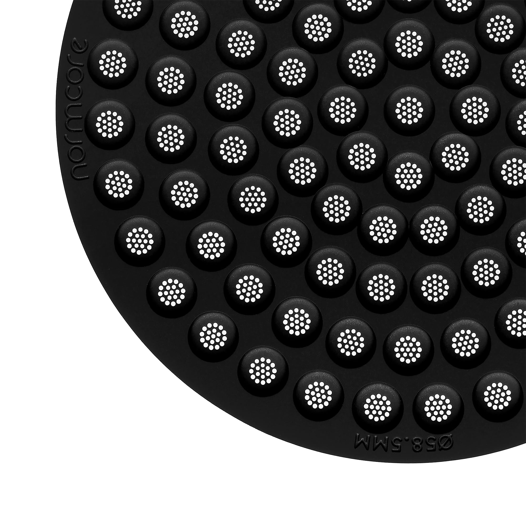 Normcore pantalla de placa 51 mm, compatibilidad y filtración estable.