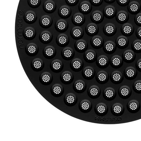 Normcore pantalla de placa 51 mm, compatibilidad y filtración estable.