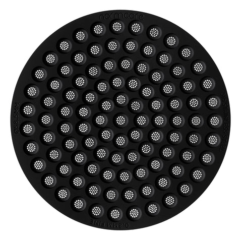 Normcore pantalla de placa 58,5 mm para portafiltro, mejora la extracción.