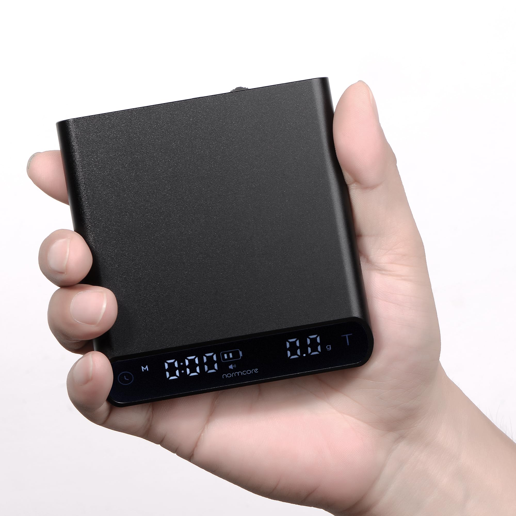 Normcore Pocket Coffee Scale V3 incluye accesorios útiles para empezar