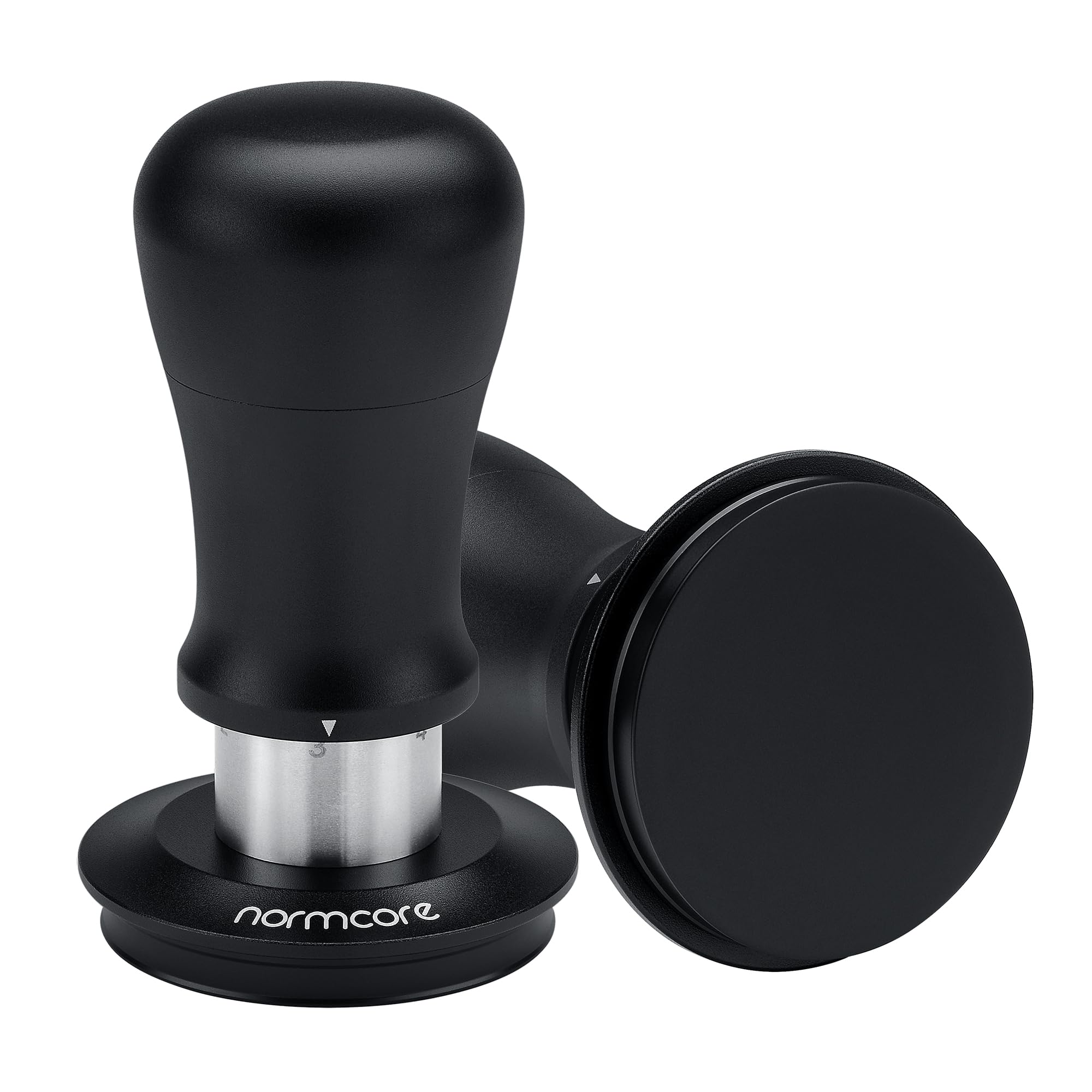 Normcore Tamper con base plana de titanio 53,3mm para extracción estable y precisa