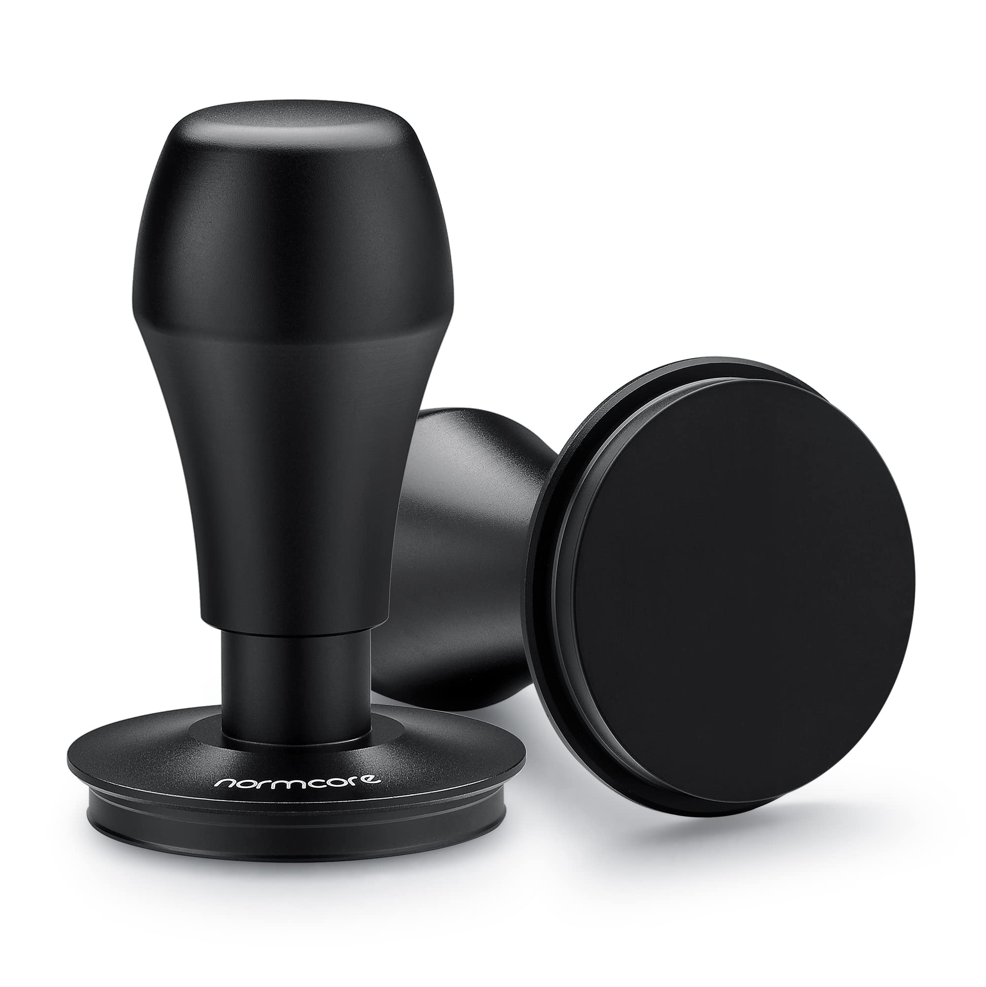 Normcore tamper con resortes intercambiables para ajustar resistencia y consistencia