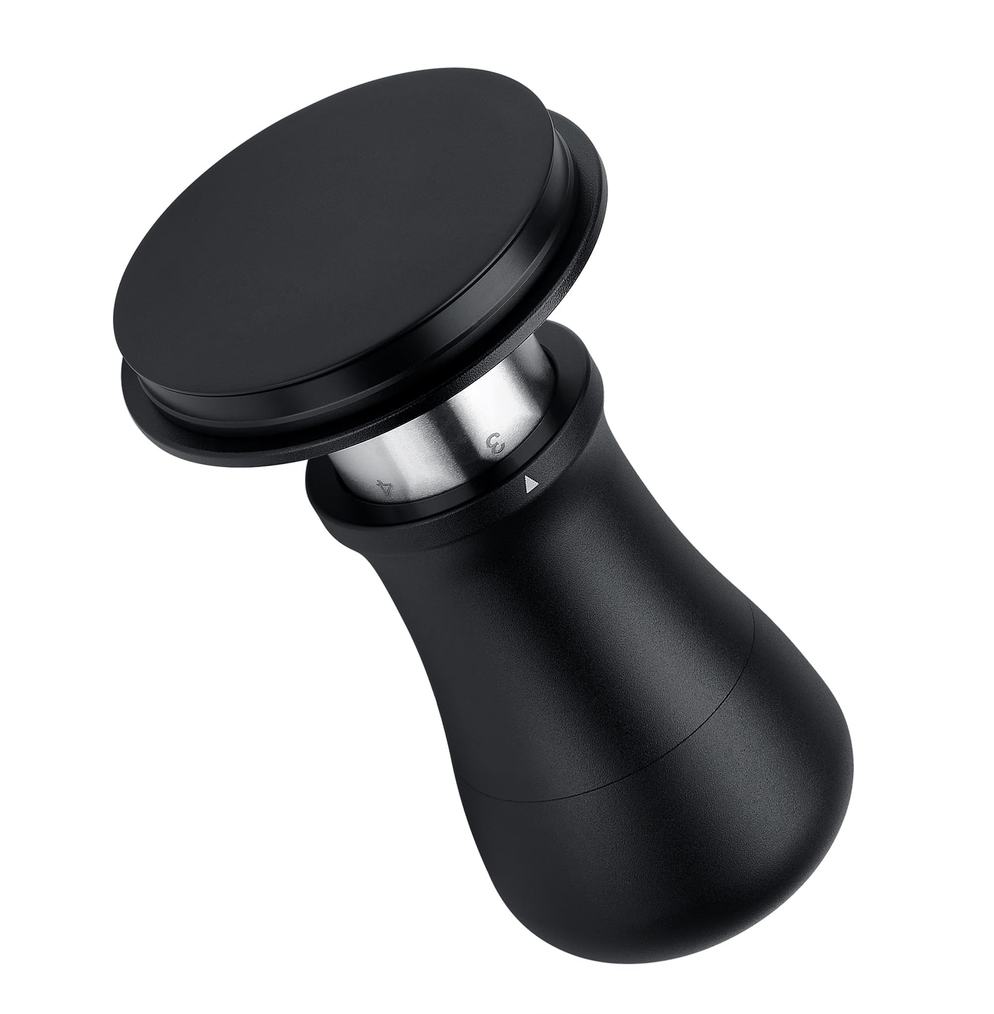 Normcore Tamper mango anodizado ofrece agarre cómodo durante uso prolongado