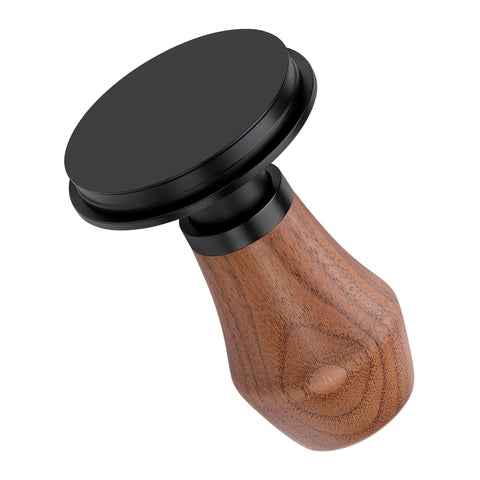 Normcore Tamper V4.1 mango de nogal americano ergonómico.