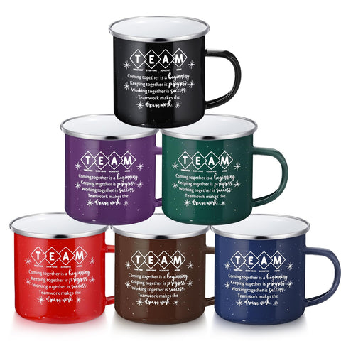 Taza Norme para equipo, 12oz, variedad de colores, ideal para celebrar el trabajo en equipo.