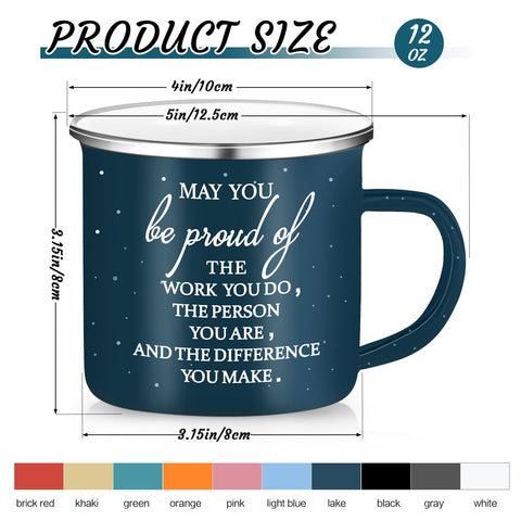 Norme tazas gracias con frase de agradecimiento, ideal para reconocer al equipo.