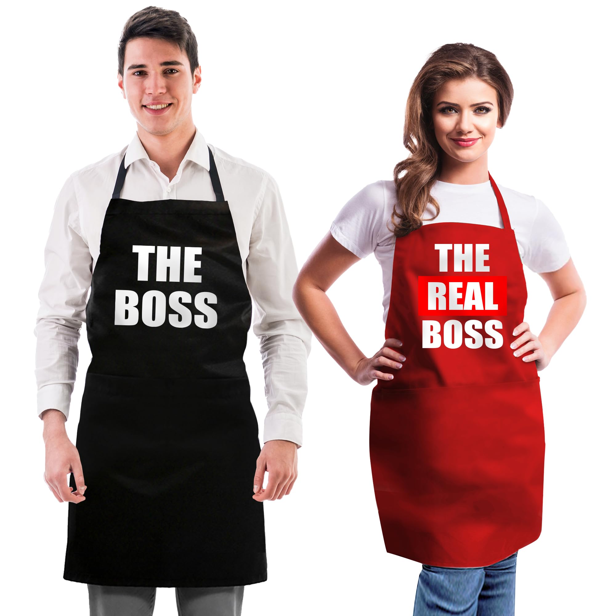 Delantales Norpaz para parejas divertidos: perfecto para cocinar con humor en casa.