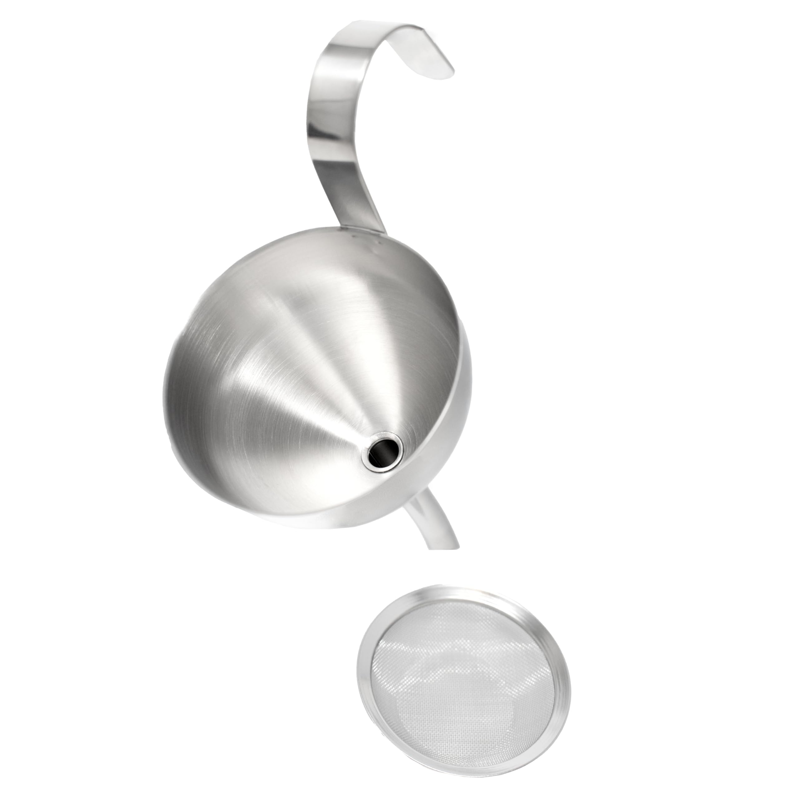 Norpro 242 embudo de acero inoxidable para verter con precision