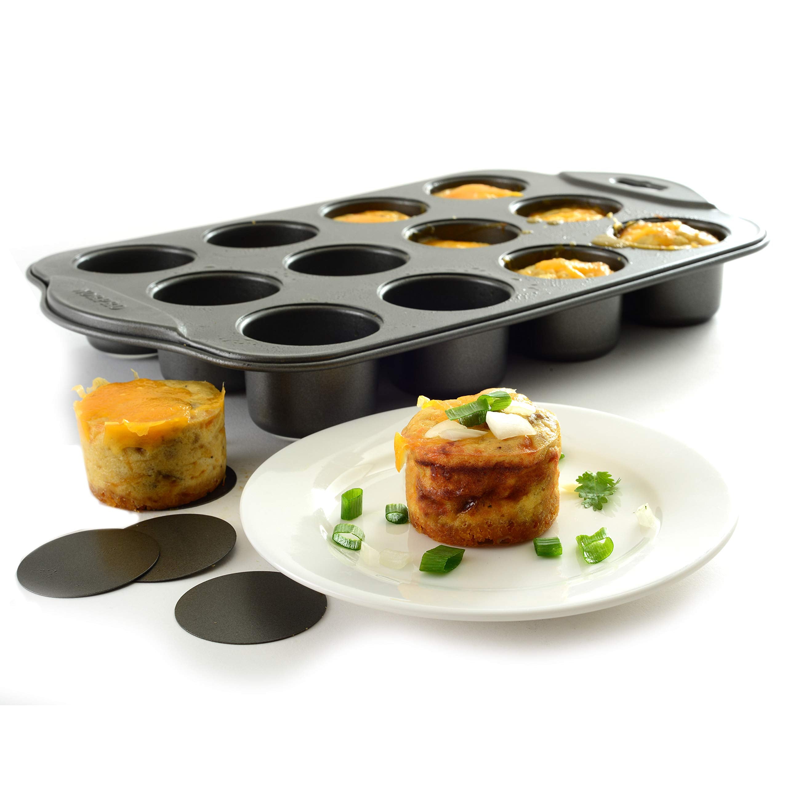 Norpro 3917: uso versátil para mini tartas saladas y tartaletas.