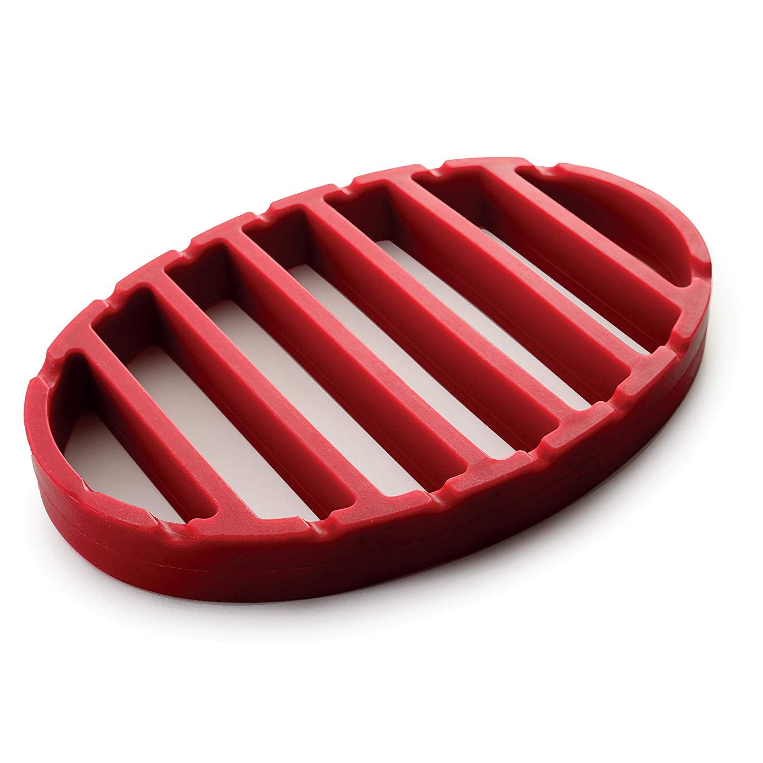 Norpro 405 rejilla oval para asar eleva alimentos para cocción uniforme