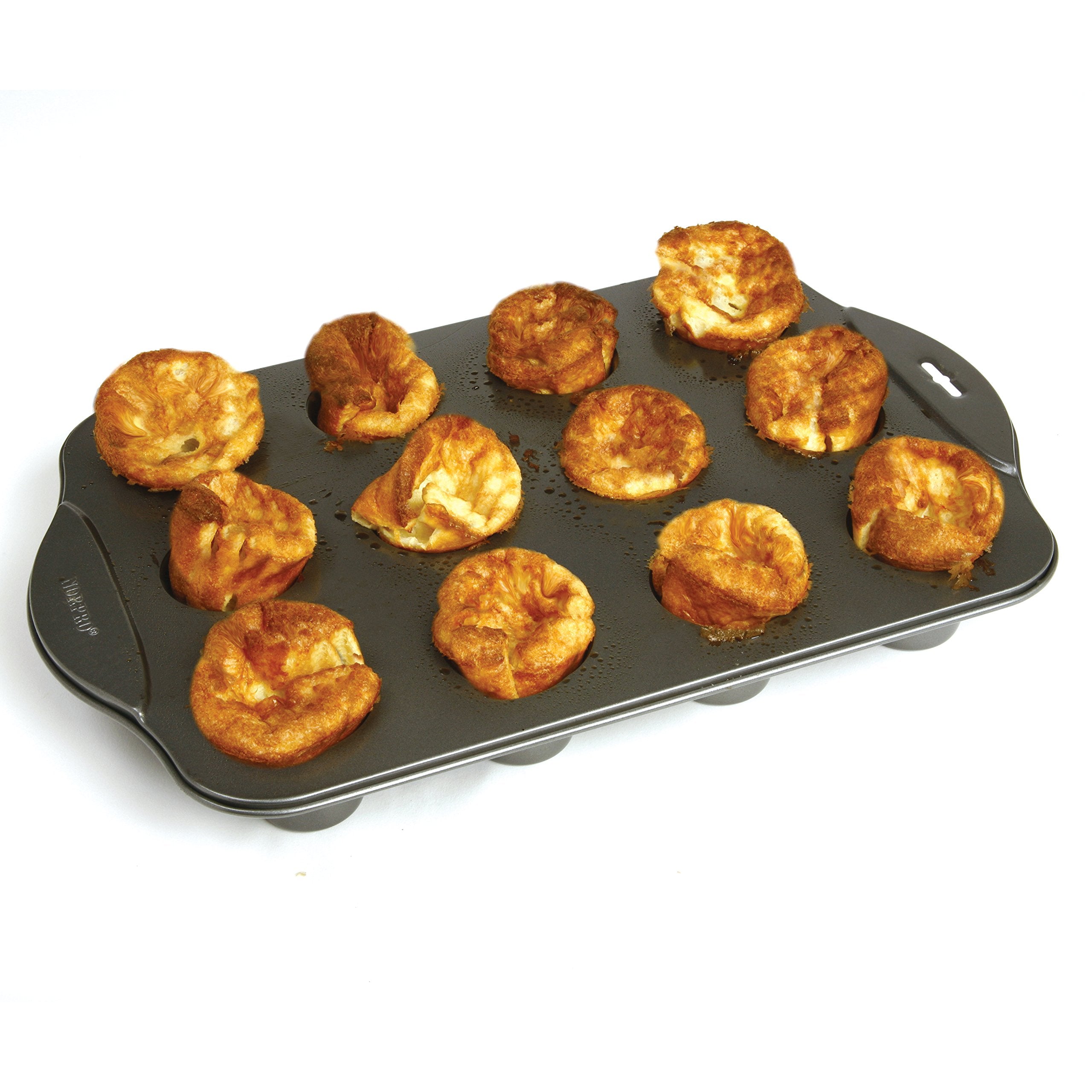 Norpro bandeja mini popover antiadherente para hornear sin esfuerzo