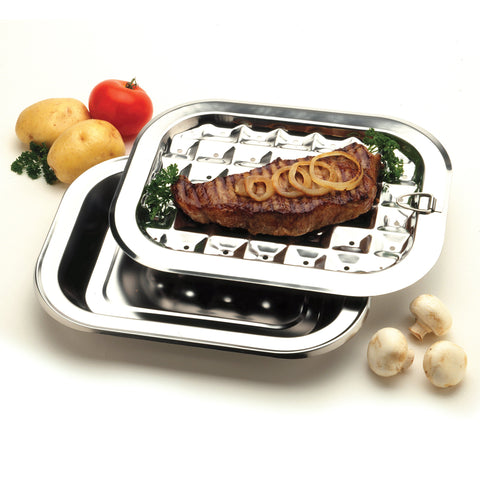 Norpro bandejas para asar base rectangular, ideal para porciones individuales o para dos.