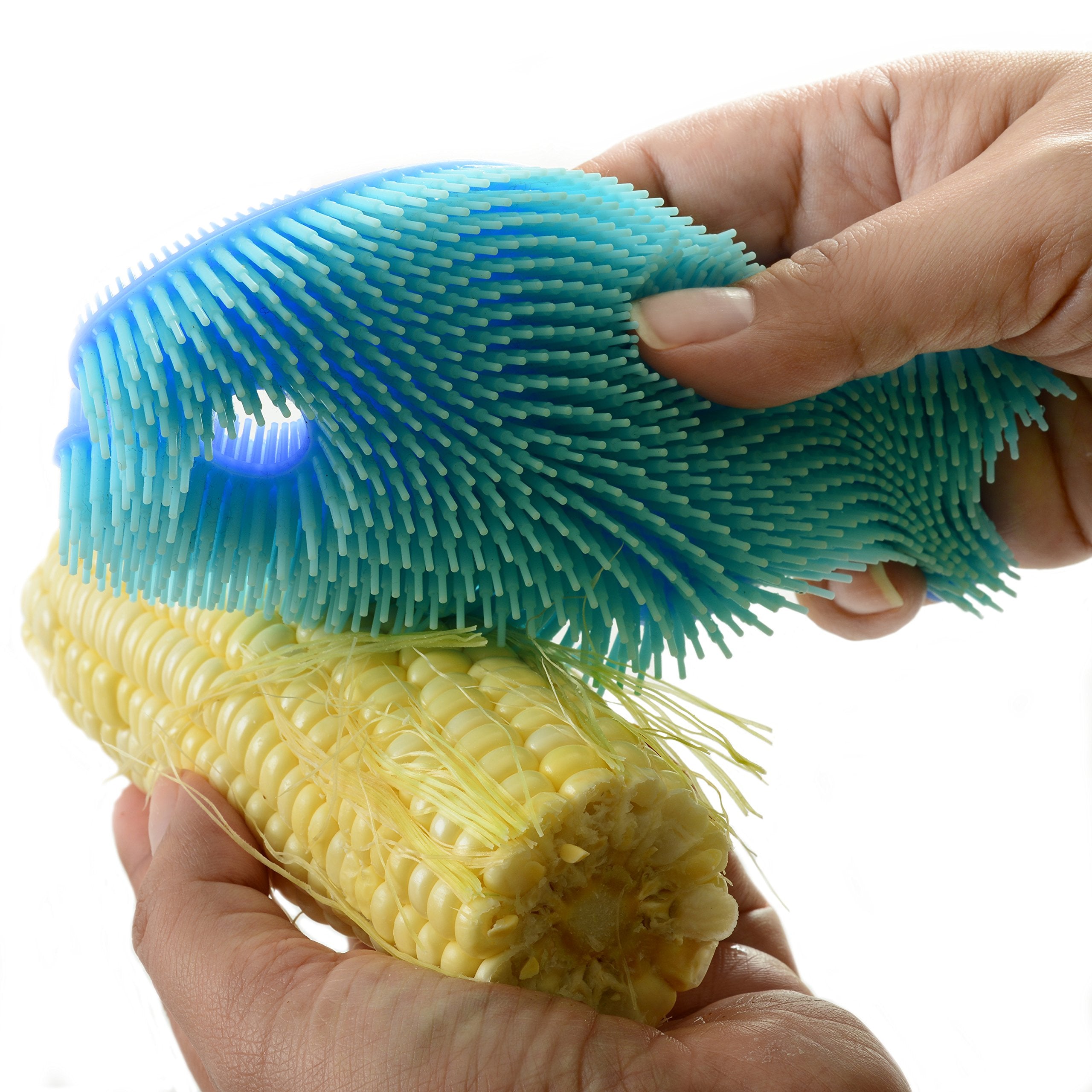 Norpro cepillo silicona flexible para rincones y vasos.