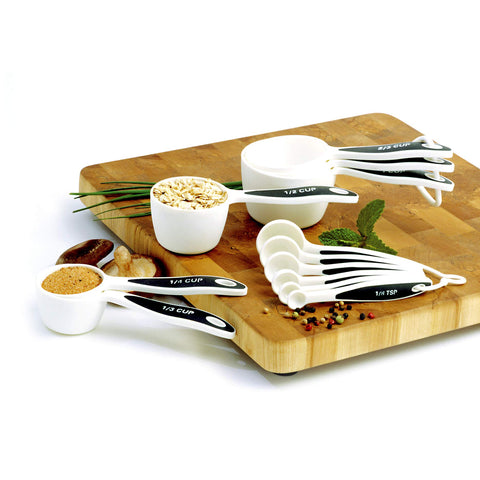 Norpro cucharas medidoras con mango antideslizante para cocinar