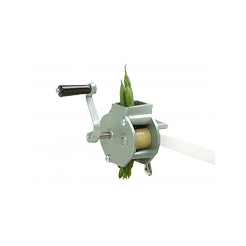 Norpro Deluxe Frencheador realiza corte francés en varias judías verdes al mismo tiempo.