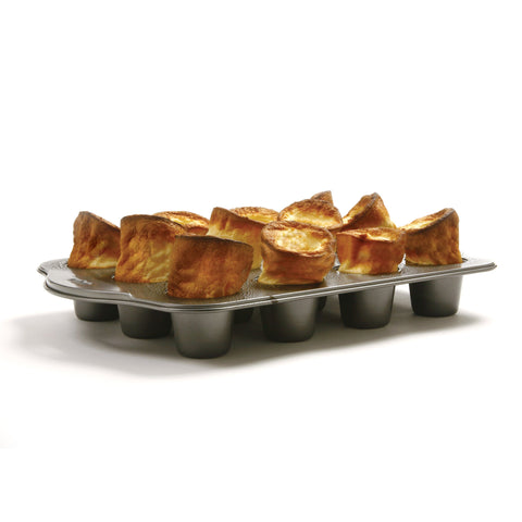 Norpro detalle orificios superiores de 2,25 pulgadas para popovers uniformes
