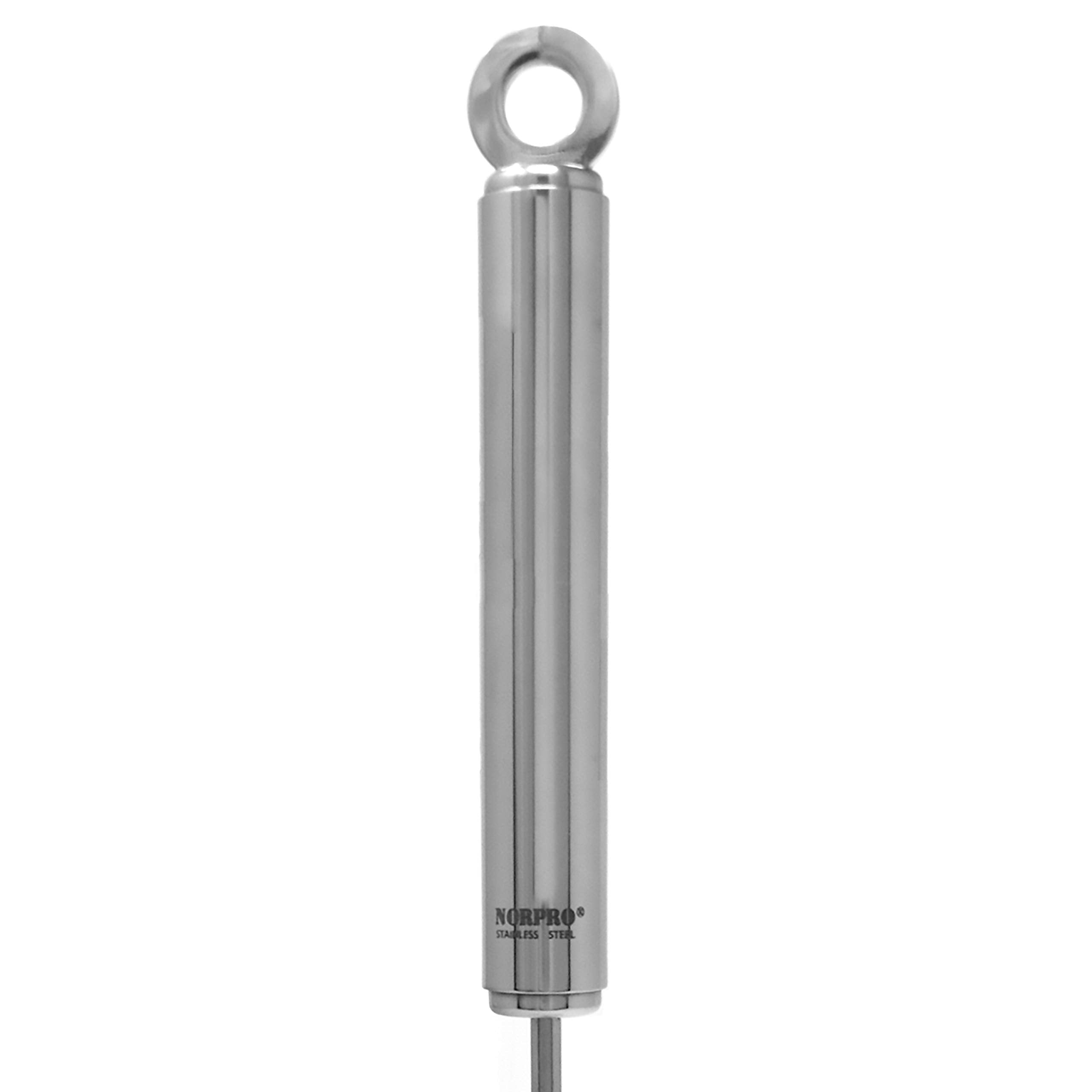 Norpro Krona batidor de acero inoxidable, duradero para lavados a mano.