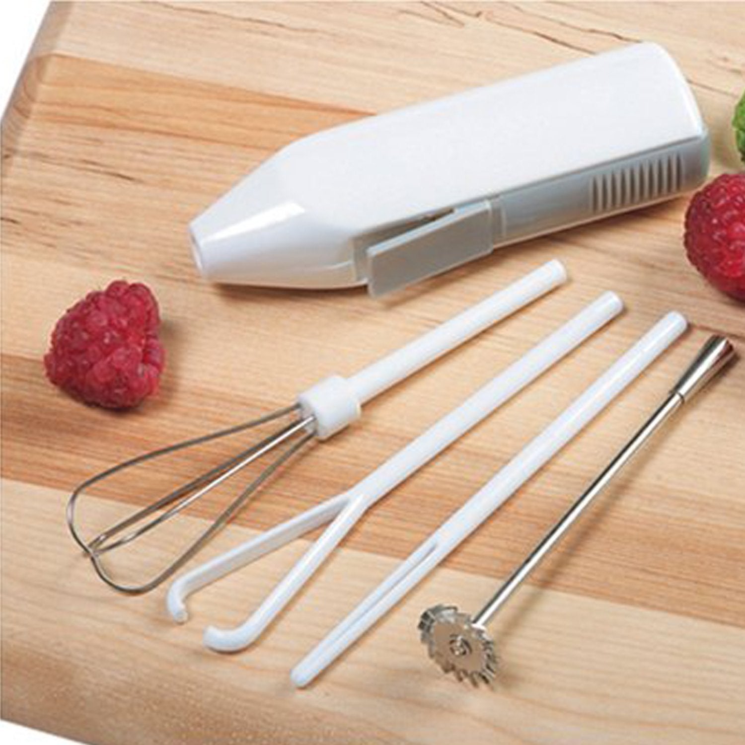 Conjunto compacto Norpro de 5 piezas para cocinar en casa o de viaje